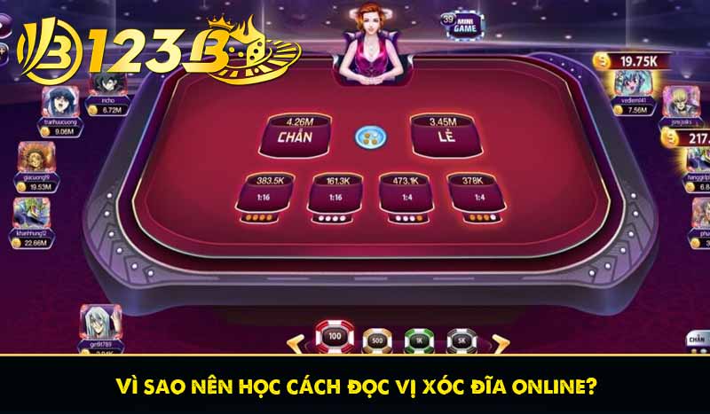 Vì sao nên học cách đọc vị xóc đĩa online?