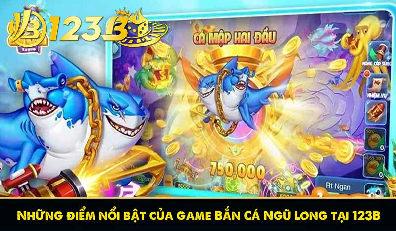 Bắn Cá Ngũ Long – Trải Nghiệm Giải Trí Đỉnh Cao Tại 123B 8 Những điểm nổi bật của game Bắn Cá Ngũ Long tại 123B
